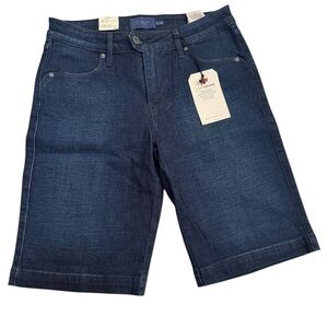 Levi's Dark Blue Denim Bermudas